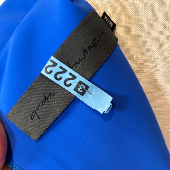 Greta Constantine custom order Silfit dress size M in cobalt. - Picture 6 of 8